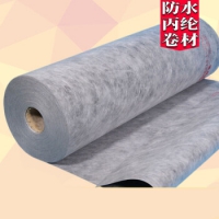 丙纶布房屋楼顶厕所防潮材料聚乙烯高分子涤纶地面卫生间防水卷材 国标40...