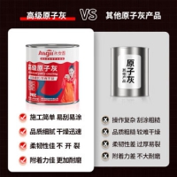 Allgll原子灰汽车腻子车用钣金修复填坑快干小补土补漆膏修补车漆固化...