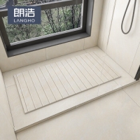 朗浩卫生间大理石防滑地砖厕所淋浴房瓷砖湿区脚踏石台 直角加工50/水刀...